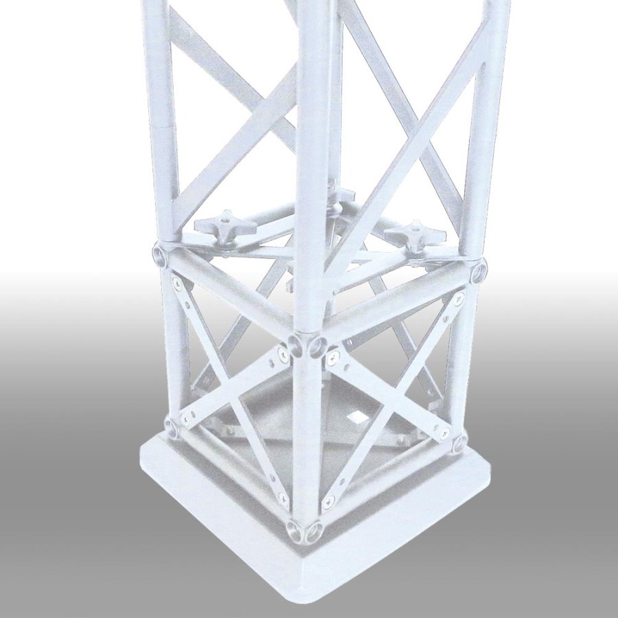 CROWN TRUSS Counter - Rektangel 125x65cm - Vit