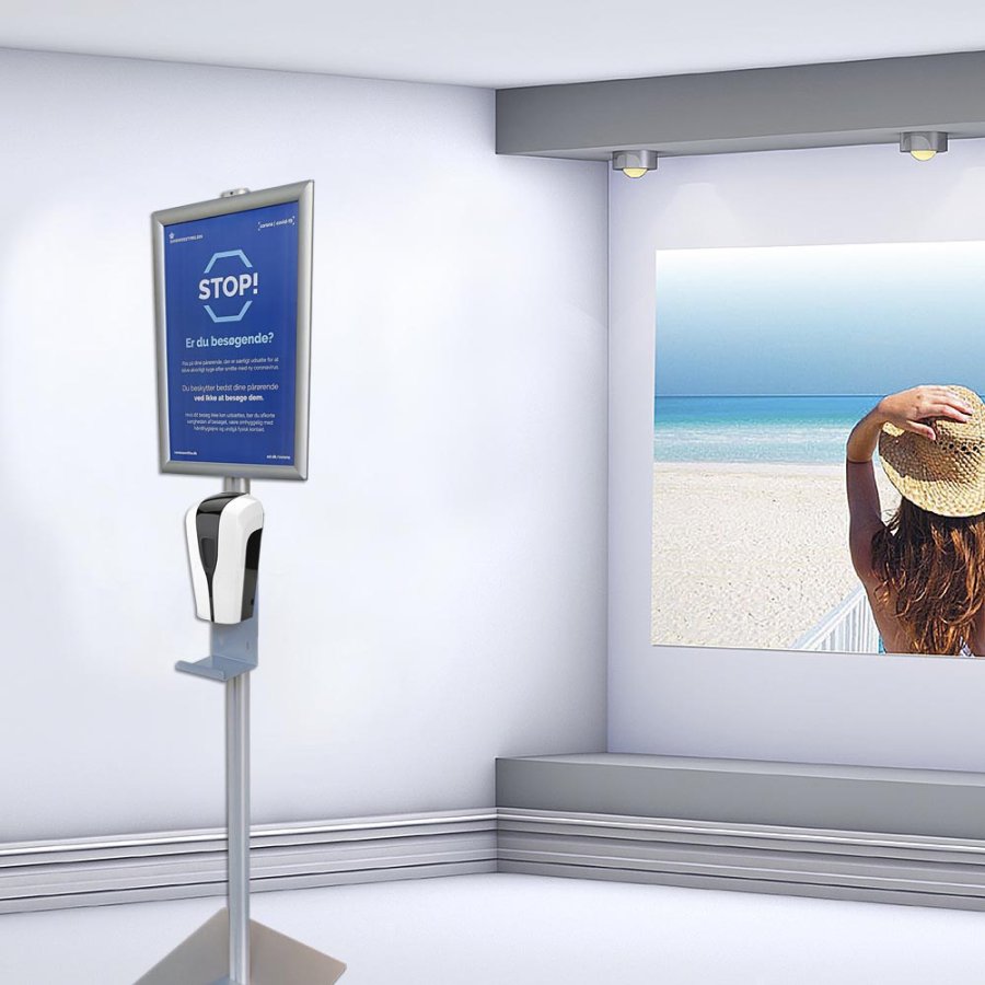 Dispenserst&auml;ll f&ouml;r handdesinfektion, A3