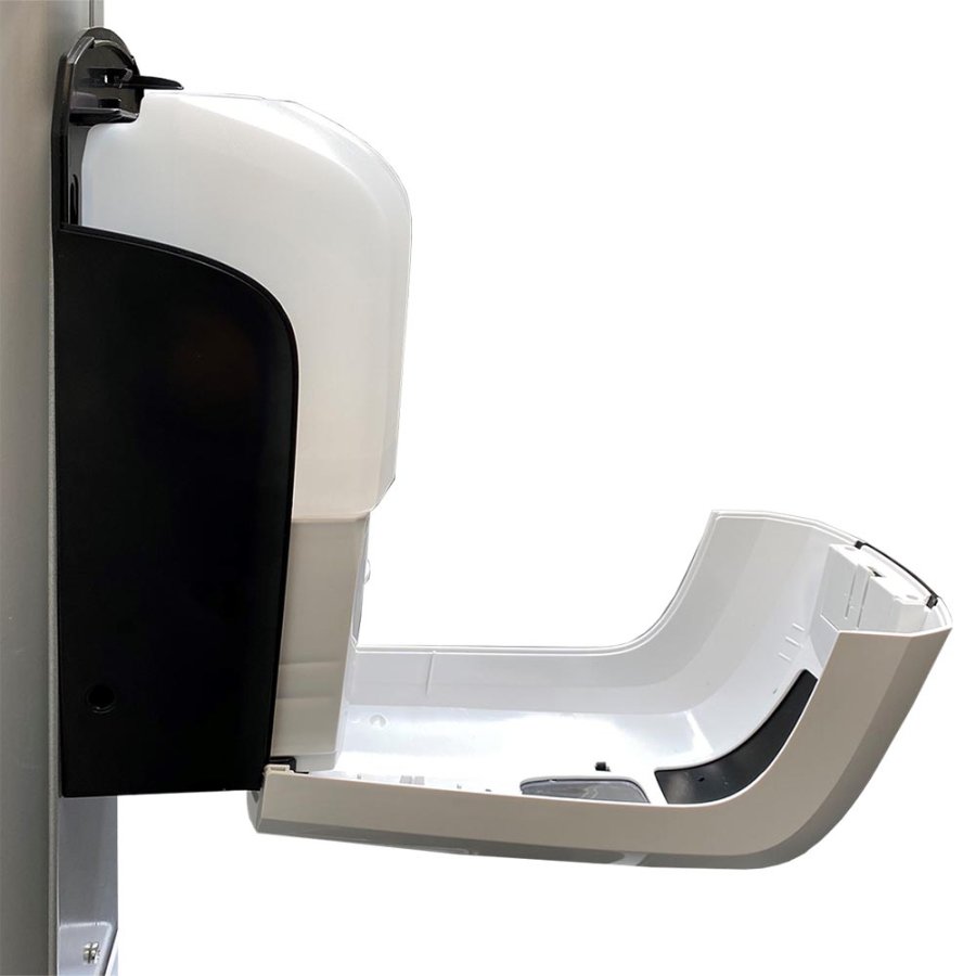 Handdesinfektionsautomat med A4 vikbar ram f&ouml;r v&auml;ggmontering - 1000 ml