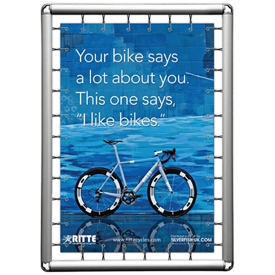 Omni Banner Ram, 100x150cm. Inkl. krok m/res&aring;r. Exkl. &ouml;ljetter