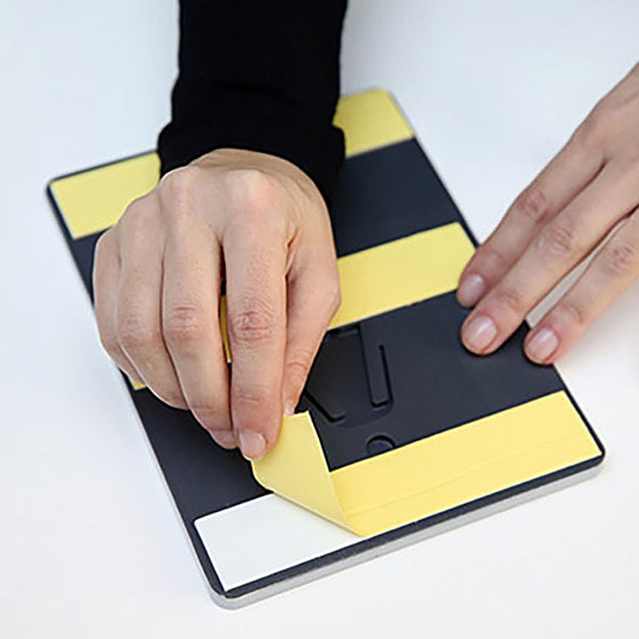 Ikon D&ouml;rrskylt med punktskrift - utg&aring;ng