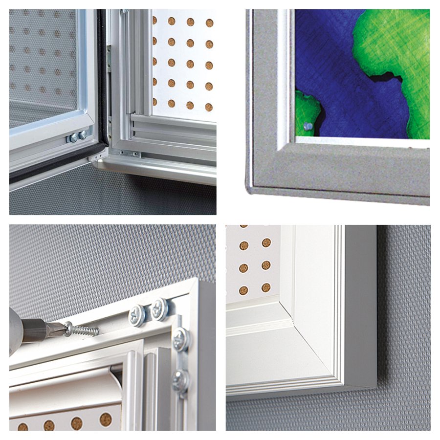 Infobox Combi med l&aring;s - 6xA4