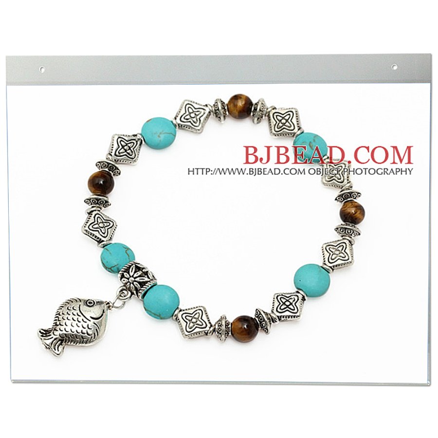 Affischh&auml;ngare i akryl med h&aring;l, horisontell, A5