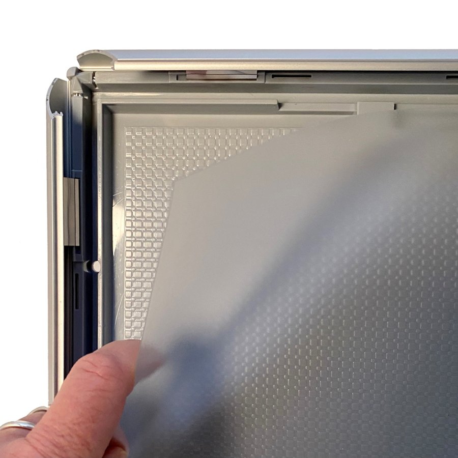 Opti sn&auml;ppramar, silver, 25 mm, A4