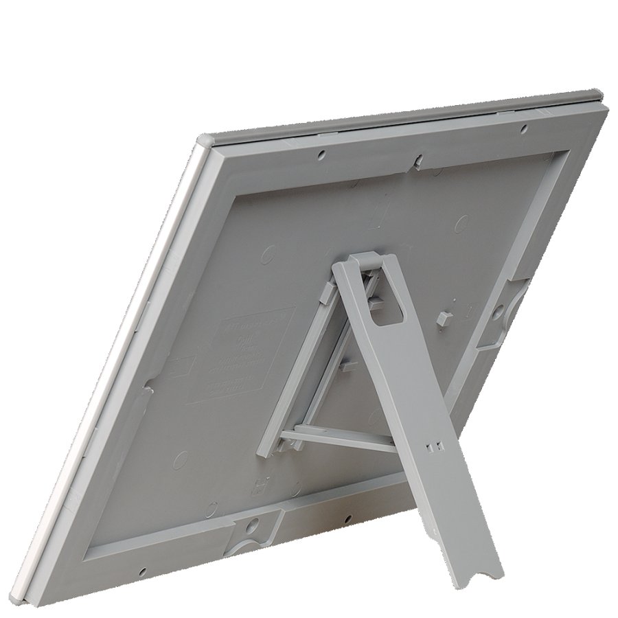 Fotosn&auml;ppramar, alu/silver, 25 mm, A4