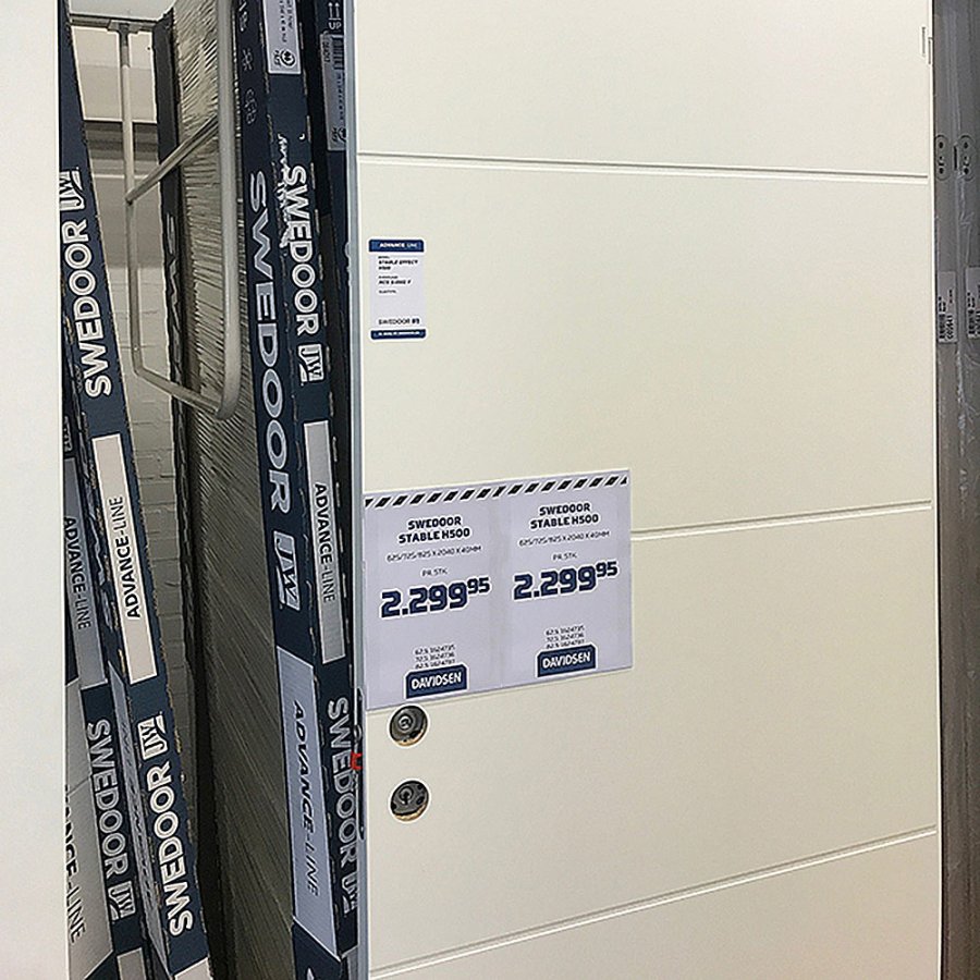 F&ouml;nster U-ficka, dubbelsidig horisontell A4