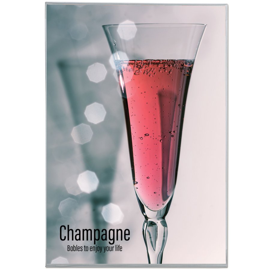 F&ouml;nster D-ficka dubbelsidig vertikal - A2