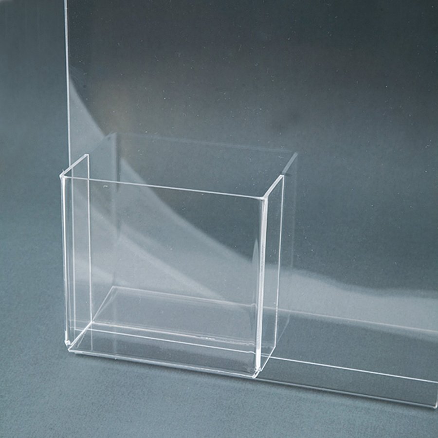 L - Menykorth&aring;llare A4 med vertikal visitkortsh&aring;llare