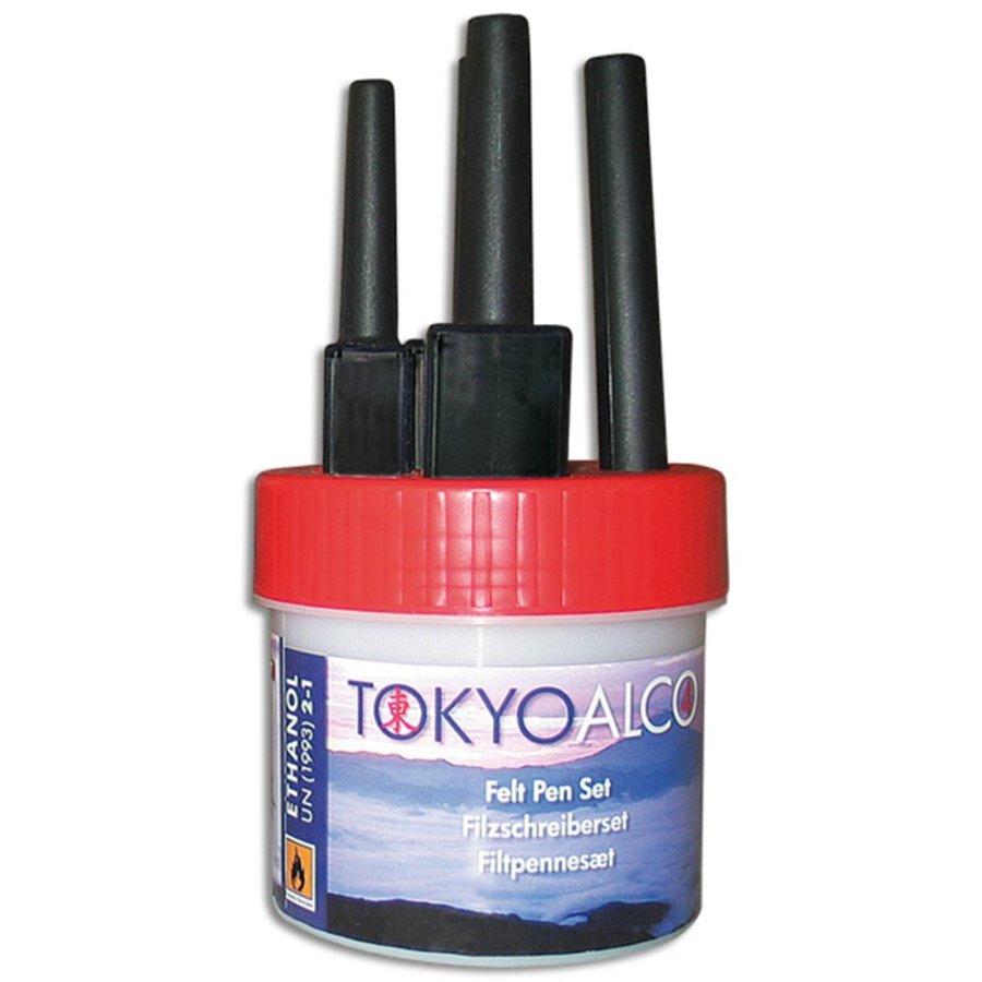Tokyo Alco - 4 Filtpenna - R&ouml;d