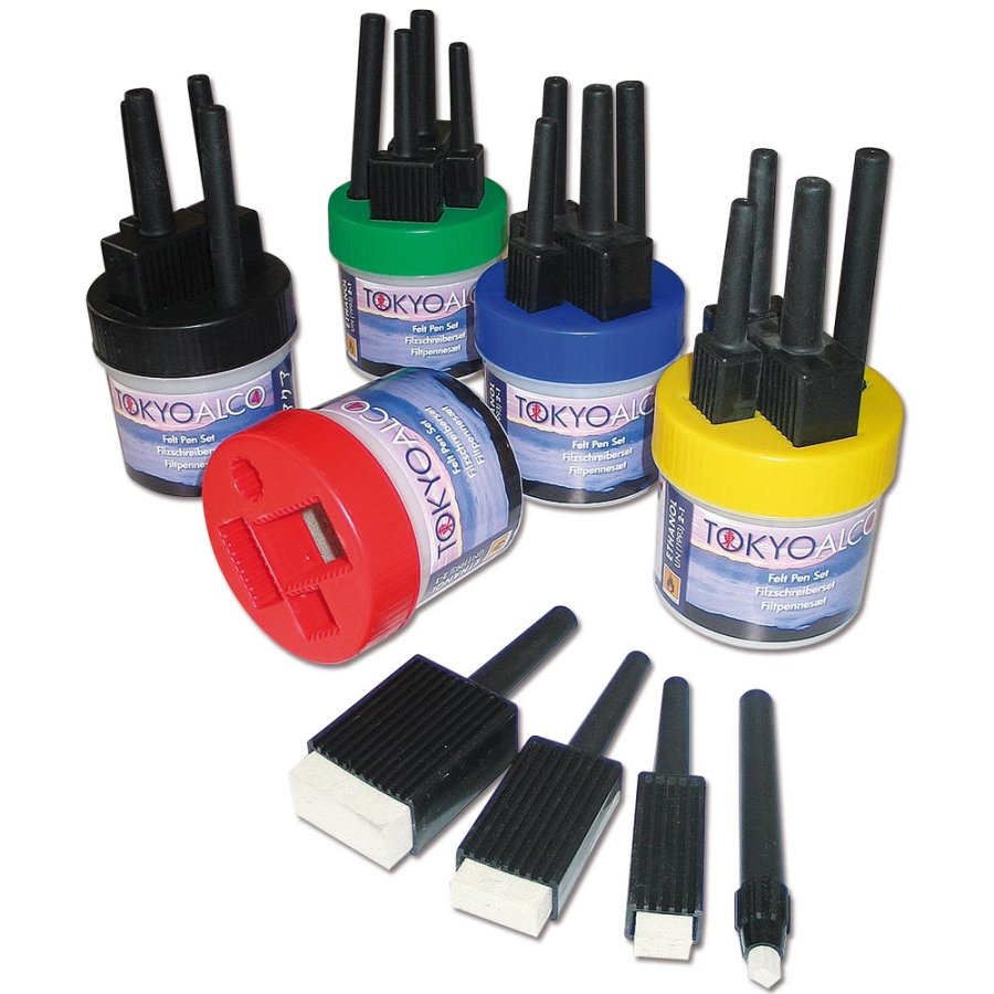 Tokyo Alco - 4 Filtpenna - R&ouml;d