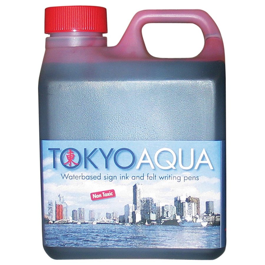 Tokyo Aqua Sign Ink - 1L R&ouml;d