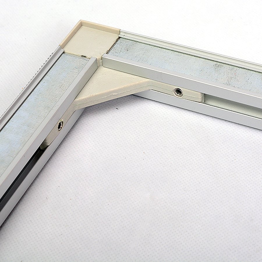 Magnetisk st&aring;upp 40x160cm. i silver