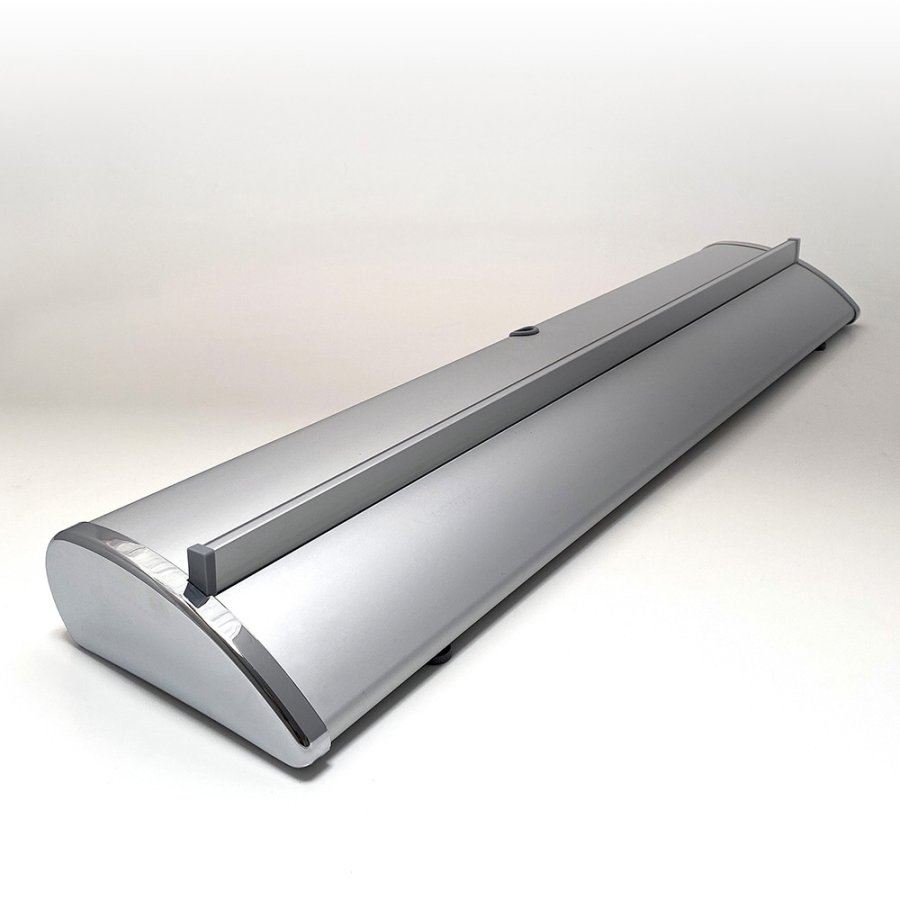 Premium Roll-up, enkelsidig kassett, silver, 180 cm x 160-220 cm