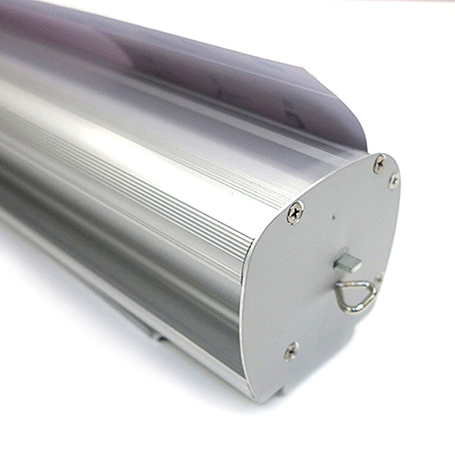 Klassisk Roll-up enkelsidig - 80x200 cm - silver