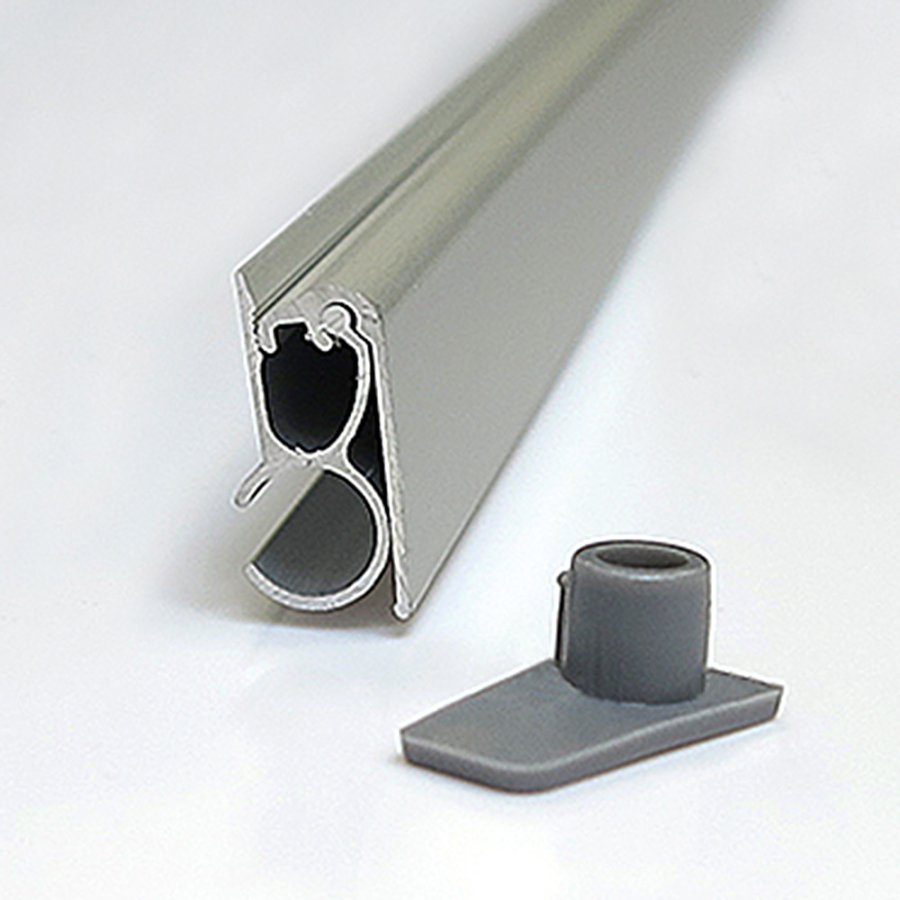 Klassisk Roll-up enkelsidig - 80x200 cm - silver