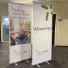 Klassisk Roll-up enkelsidig - 80x200 cm - silver #13