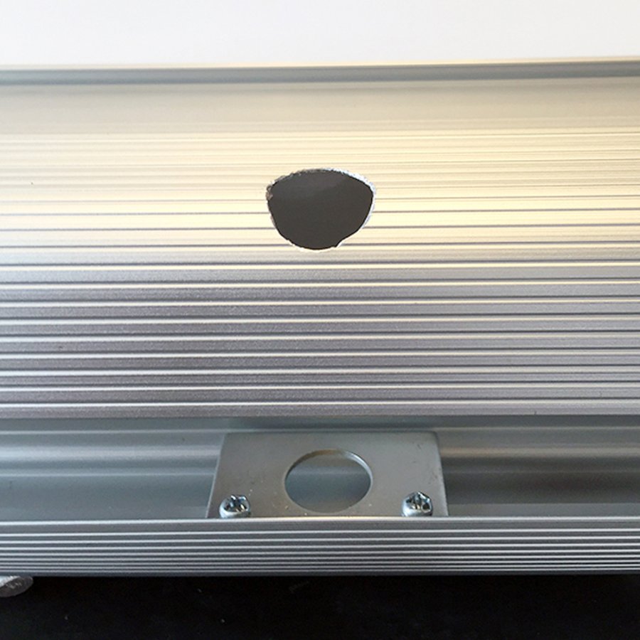 Basic Roll-up enkelsidig - 40x200 cm - silver