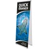 Quick Banner Dubbelsidig utan banderoll och tryck - 60x200cm #1