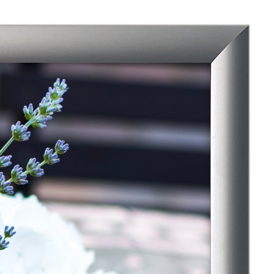 Alu sn&auml;ppramar - 25 mm - A4 - silver