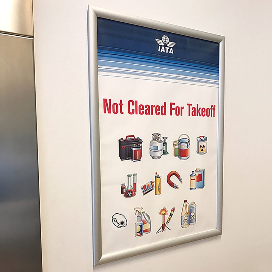 Alu sn&auml;ppramar - 25 mm - A4 - silver