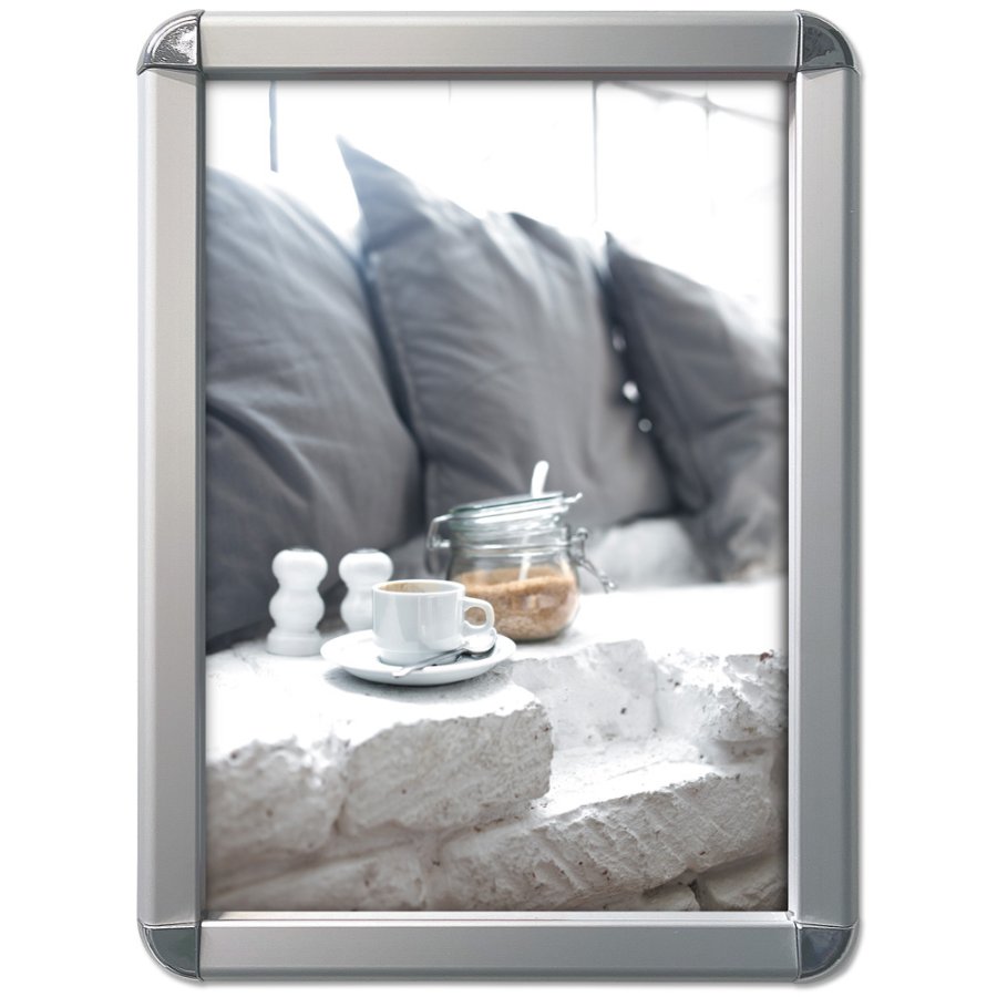 Alu sn&auml;ppramar Rondo - 32 mm - A4 - silver