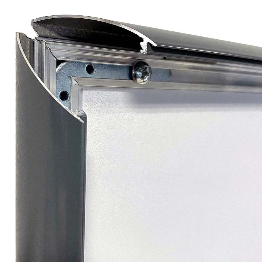 ALU sn&auml;ppramar 25mm 70x100cm Antracit