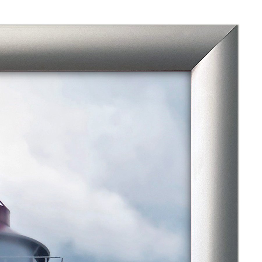 Alu sn&auml;ppramar - 30 mm - A4 - silver