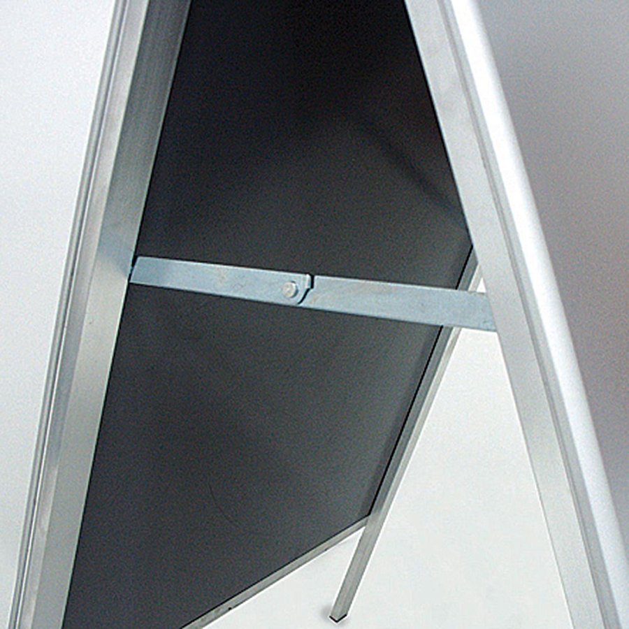 Alu-Line Budget Gatupratare , f&ouml;r inomhusbruk - A1 - silver