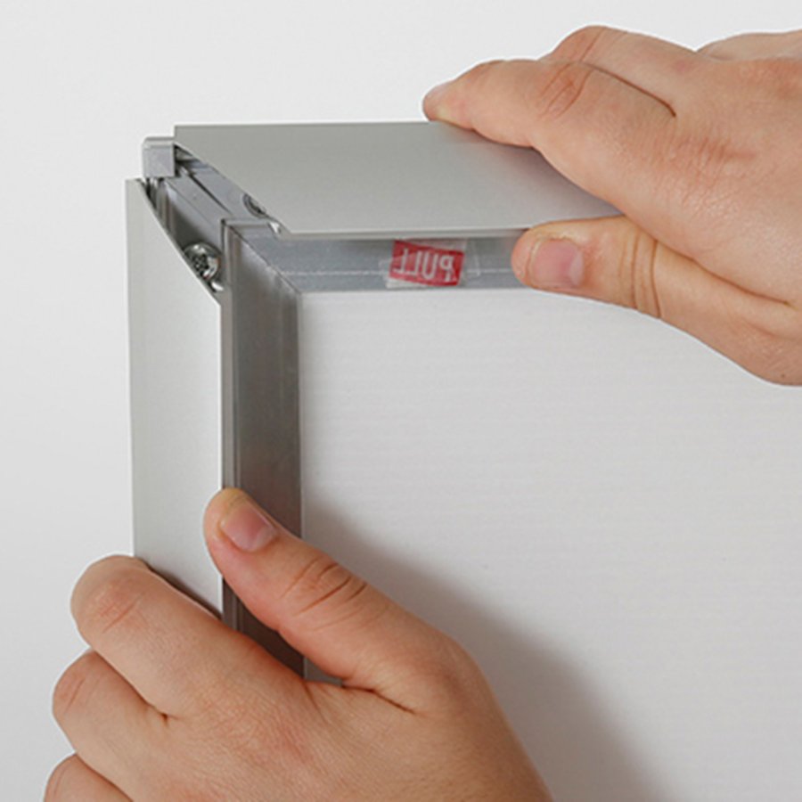 Wind-Sign Pro Gatupratare - 50x70 cm - silver