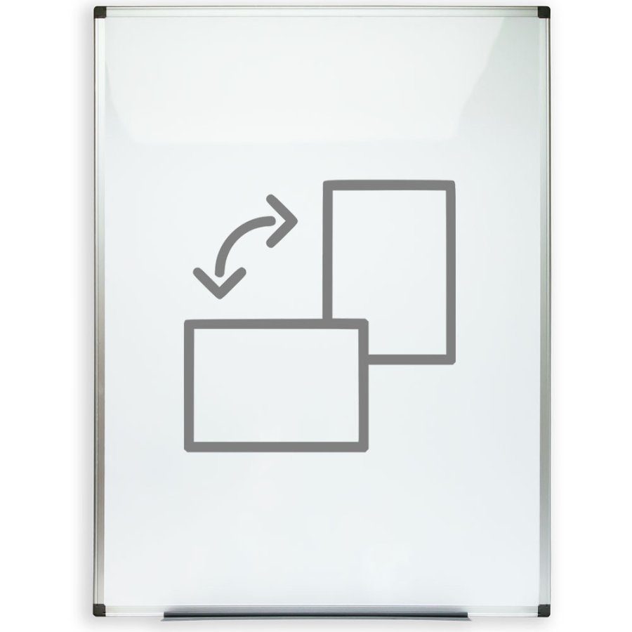 Whiteboard Budget - 150x100 cm
