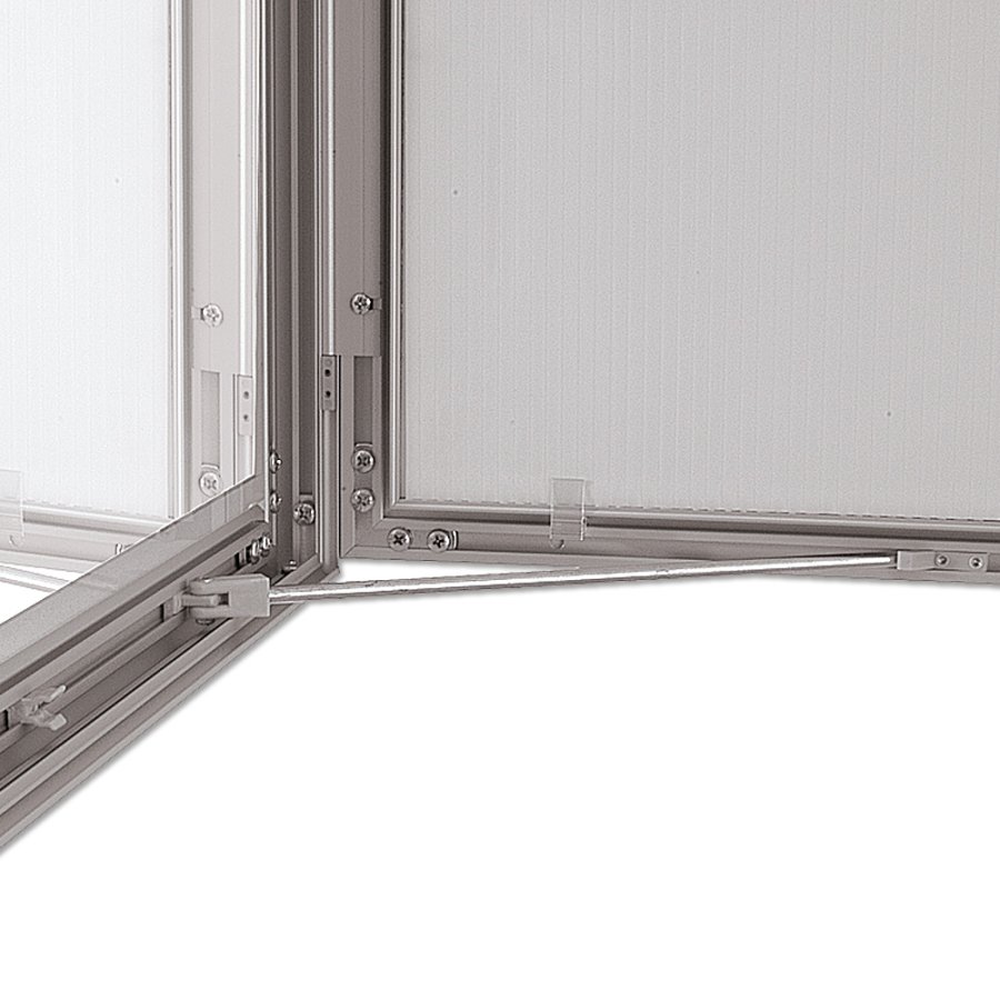 Posterbox med l&aring;s - A2