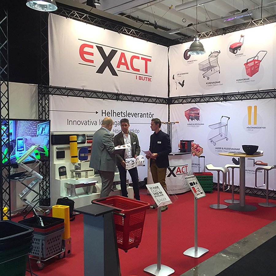 Expo Info stativ - A4 - silver