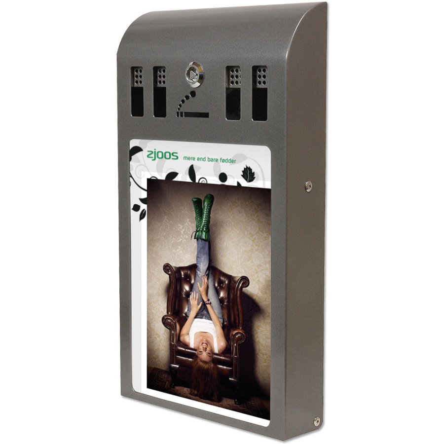 Askkopp B&ouml;jd Med A4 Informationsskylt