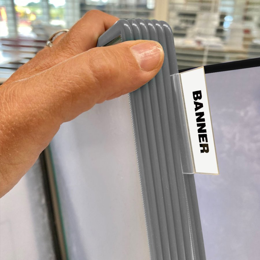 Registrera systemflikar - 10 st. Inkl. Papper