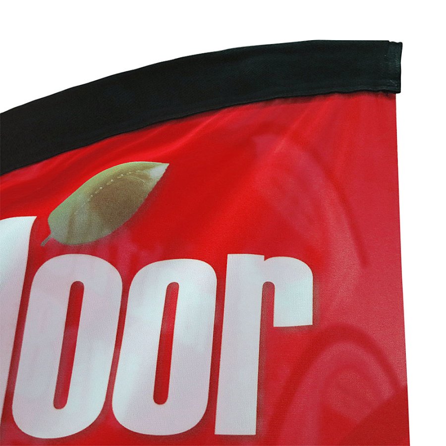 Beachflagga, utomhusb&aring;gflagga, fiskesp&ouml;, liten (utan fot och flagga)