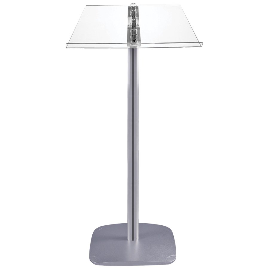 Flick Menu-stativ horisontellt - A4 L&ouml;vst&ouml;d - 21x29,7 cm - silver