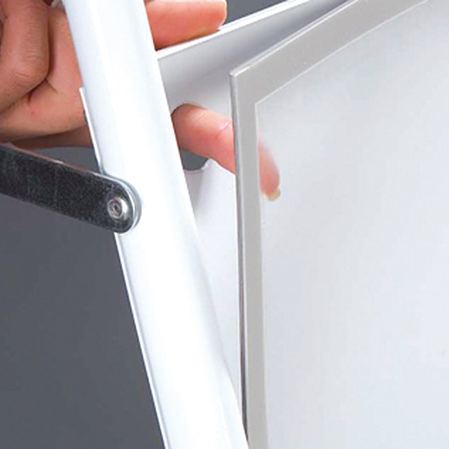 Expo Sign Standard Gatust&auml;ll - 70x100 cm - vit